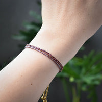 Laura Tennis Bracelet | Ruby