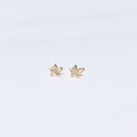 Starlight Star Studs | Gold
