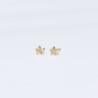 Starlight Star Studs | Gold