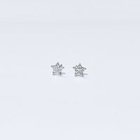 Starlight Star Studs | Silver