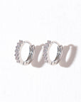 Drea Mini Huggies | Silver