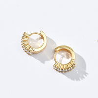 Jada Hoops | Angel Grey Gold