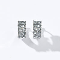 Jada Hoops | Angel Grey Silver
