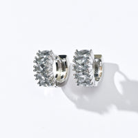 Jada Hoops | Angel Grey Silver