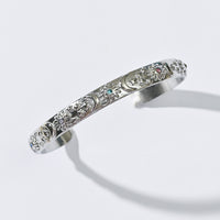 Devon Colortura Cuff Bangle | Silver