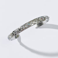 Devon Colortura Cuff Bangle | Silver