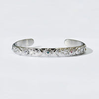 Devon Colortura Cuff Bangle | Silver