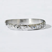 Devon Colortura Cuff Bangle | Silver