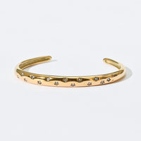 Rosaline Star Cuff Bangle | Gold