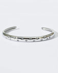 Rosaline Star Cuff Bangle | Silver