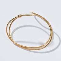 Colette Twisted Cuff Bangle | Gold