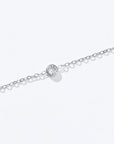Lily Dainty Bracelet | Silver