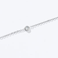 Lily Dainty Bracelet | Silver