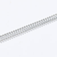 Nat Triple Tennis Bracelet | Silver