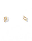 Naomi Marquise Studs | Gold