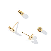 Layla Bow Studs | Gold
