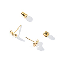 Layla Bow Studs | Gold