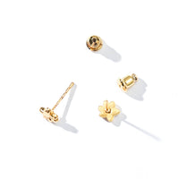 Mia Paw Studs | Gold