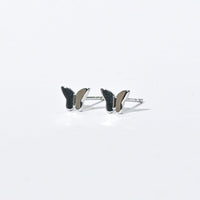 Ava Butterfly Studs | Silver