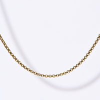 Lea Chain Necklace | Gold