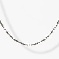 Lea Chain Necklace | Silver