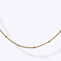 Lara Chain Necklace | Gold