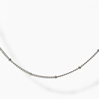 Lara Chain Necklace | Silver