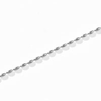 Cora Beaded Necklace | Silver