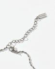 Cora Beaded Necklace | Silver