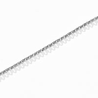 Lea Chain Necklace | Silver