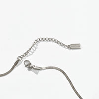 Lorelai 2mm Snake Necklace | Silver