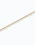 Alba Beaded Chain Necklace | Gold