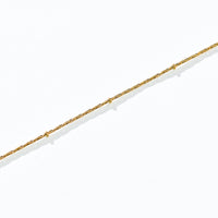 Alba Beaded Chain Necklace | Gold