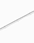 Alba Beaded Chain Necklace | Silver