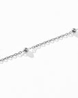 Nigella Beaded Necklace | Silver