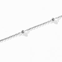 Nigella Beaded Necklace | Silver