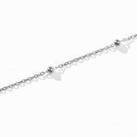 Nigella Beaded Necklace | Silver