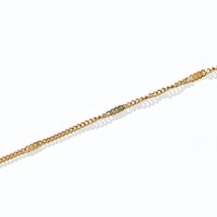 Carrey Hammered Necklace | Gold