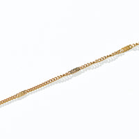 Carrey Hammered Necklace | Gold