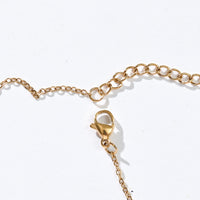 Amy Bow Necklace | Gold