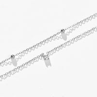 Atlas Layered Necklace | Silver