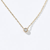 Lily Dainty Necklace | Gold