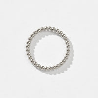 Allison Beaded Ring | Silver
