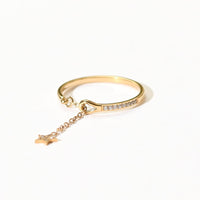 Reese Open Star Ring