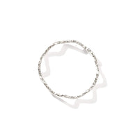 Alicia Dainty Wave Ring | Silver