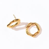 Nicole Basalt Studs SST
