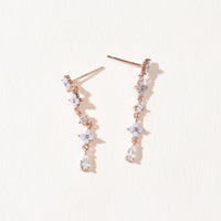 Orkid Dangle | Rose Gold