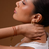 Laura Tennis Bracelet | Scarlet