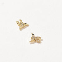 Hummingbird Stud | Gold