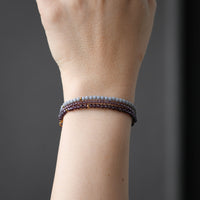 Leena Beaded Bracelet | Purple Haze
